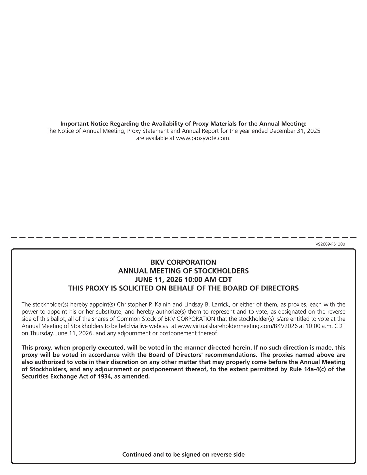 [MISSING IMAGE: px_26bkvcorpproxy1pg02-bw.jpg]